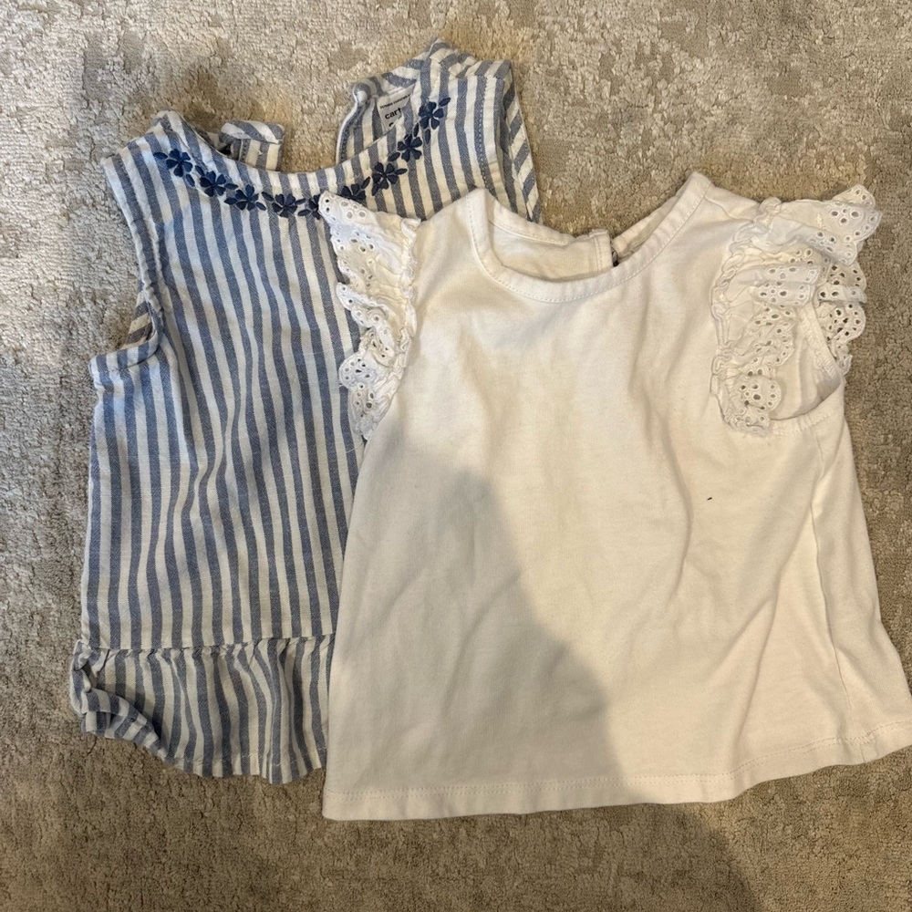Toddler Girl Tops Bundle – 2T (Set of 2)